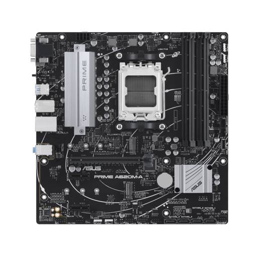 Placa Madre ASUS Prime A620M-A, AMD Socket AM5, 4xDIMM DDR5, DP, VGA, HDMI, 2xM.2, Micro-ATX (OT)