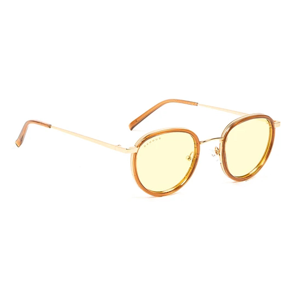 LENTES Gunnar Atherton Satin Gold Amber FOCUS