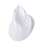 Mouse ergonómico inalámbrico 2.4gz + BT recargable Blanco UTEK (BAL) - Foto 1