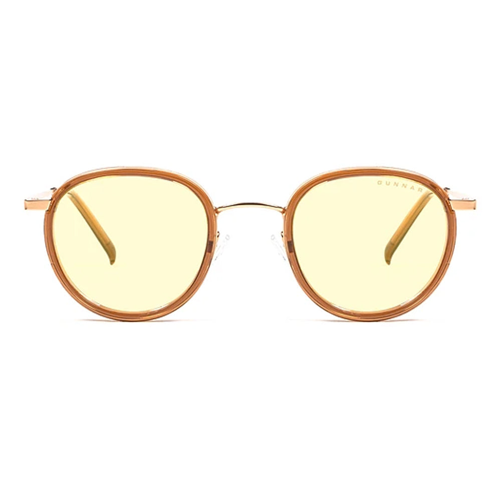 LENTES Gunnar Atherton Satin Gold Amber FOCUS