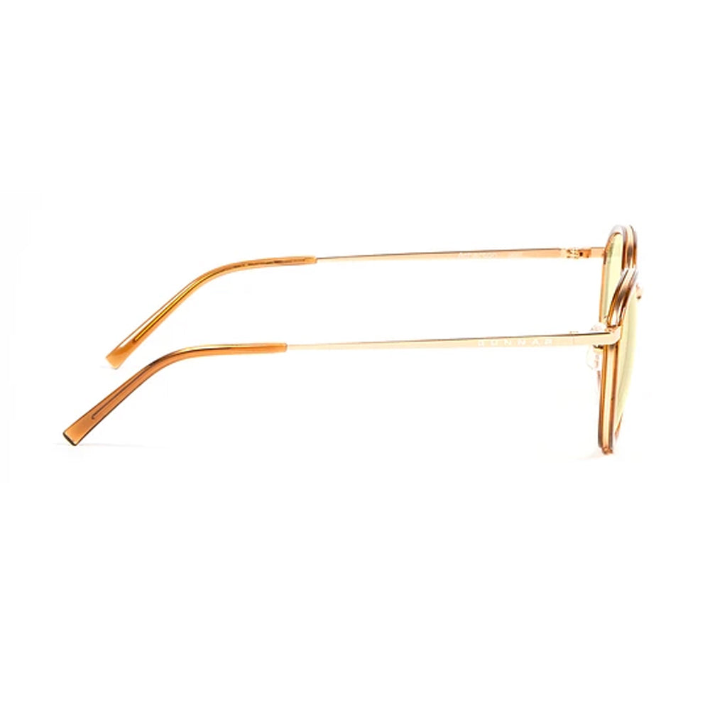 LENTES Gunnar Atherton Satin Gold Amber FOCUS