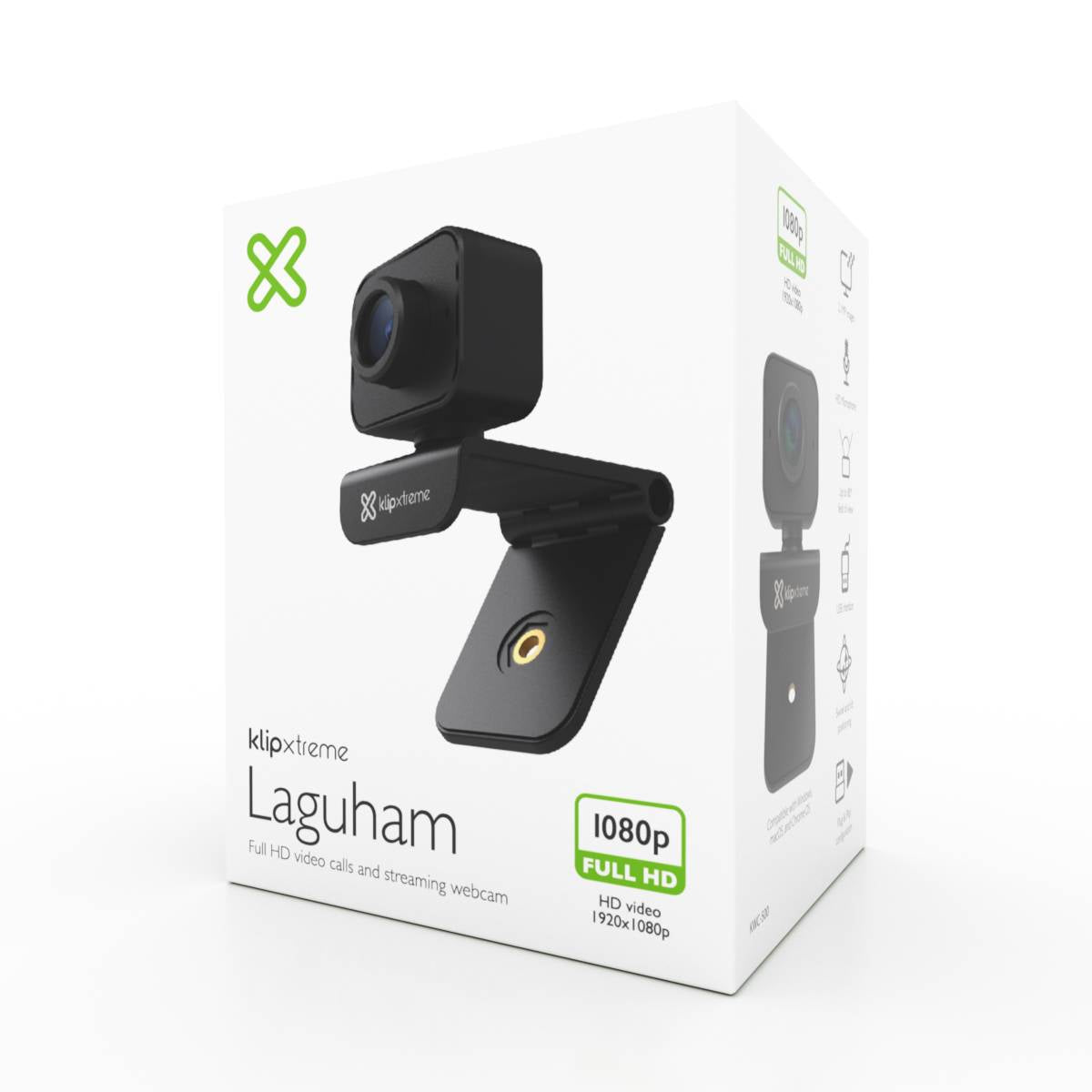 Cámara Web Klip Xtreme Wired KWC-500 1980x1080p Full HD USB (ex)