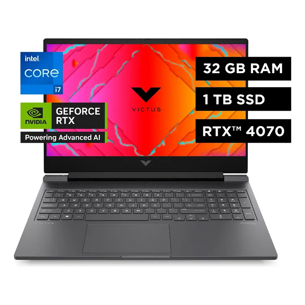 Hp Laptop para videojuegos - VICTUS 16-r1000 16-r1016la  Full HD - Intel Core i7 14a Generación i7-14650HX - 32GB - 1TB SSD (am)