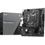 Placa Madre MSI PRO H510M-B, Socket LGA 1200, 2x DDR4, HDMI, VGA, M.2, 4x SATA 6G, Micro-ATX (OT) - Foto 1