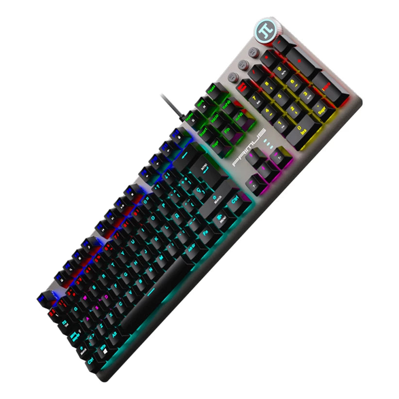 Teclado Gamer Primus Gaming PKS-093S, Switch Red, Wired, USB, Español (ex)