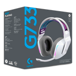 Audífonos Gamer Logitech G733 LightSpeed Wireless Blanco - Foto 2