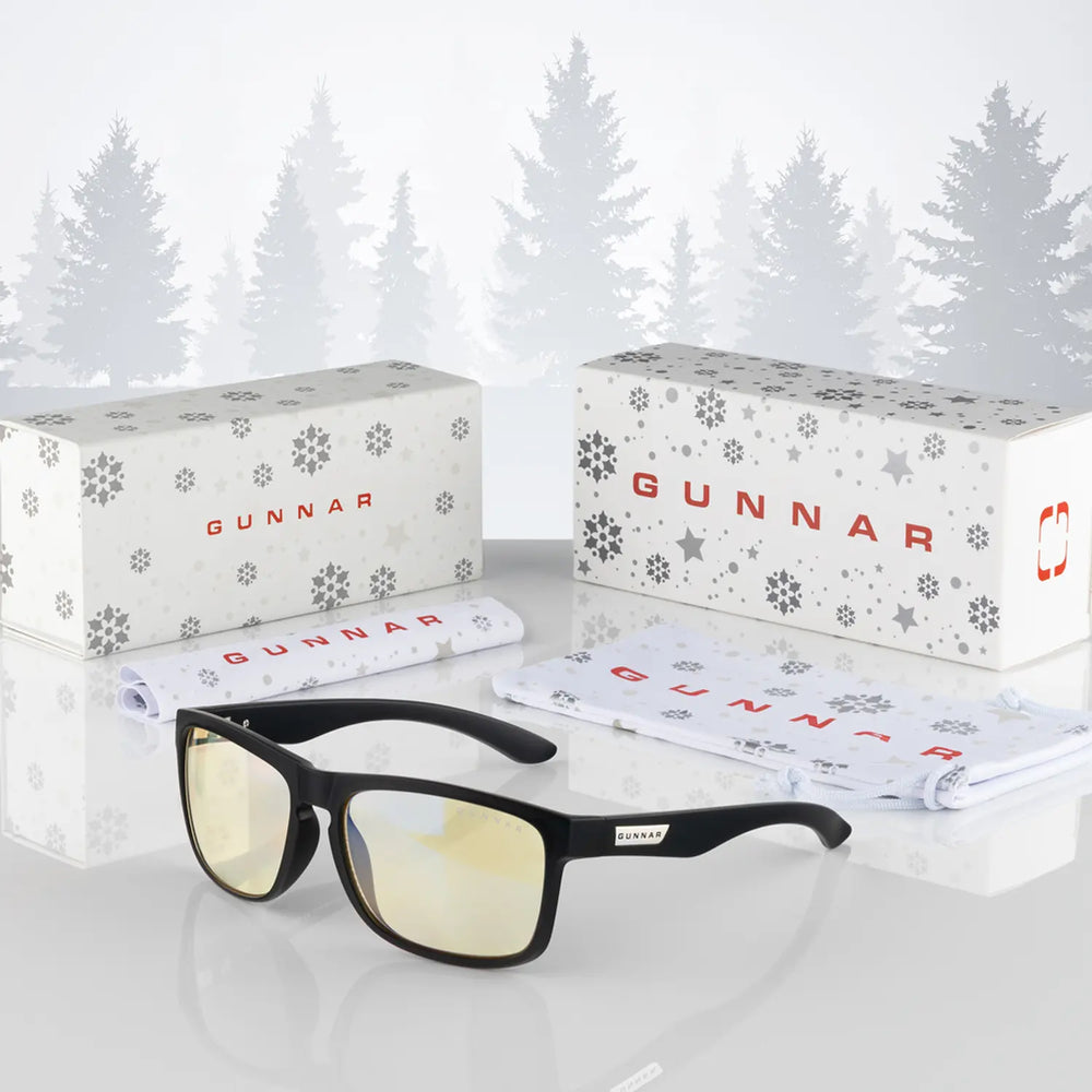 🟡 LENTES GAMER GUNNAR INTERCEPT ONYX | AMBER | HOLIDAY BUNDLE | MÁXIMA PROTECCIÓN VISUAL (ca)