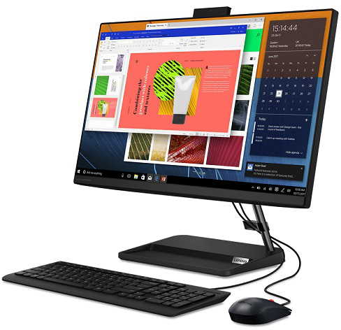 AIO Lenovo IdeaCentre AIO 3 24ALC6, AMD Ryzen 5 7430U, 8GB RAM, 512GB SSD, 23.8