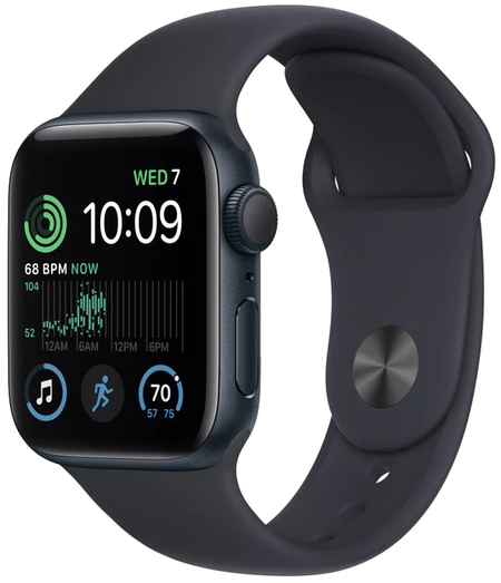 🟡 APPLE WATCH SE (2DA GENERACIÓN) 44MM GPS | MIDNIGHT SPORT LOOP | SMARTWATCH APPLE (ca)