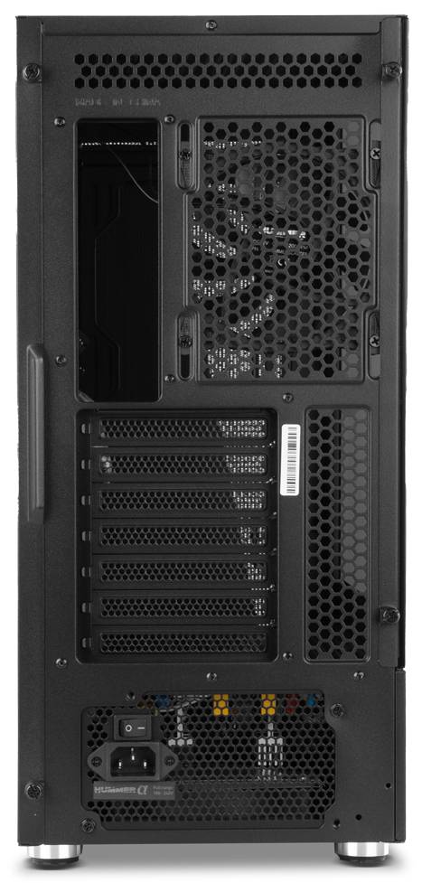 Gabinete Gamer HUMMER BLASTER ARGB 1 FAN REAR/LED FRO/S/FUE NOX (ot)