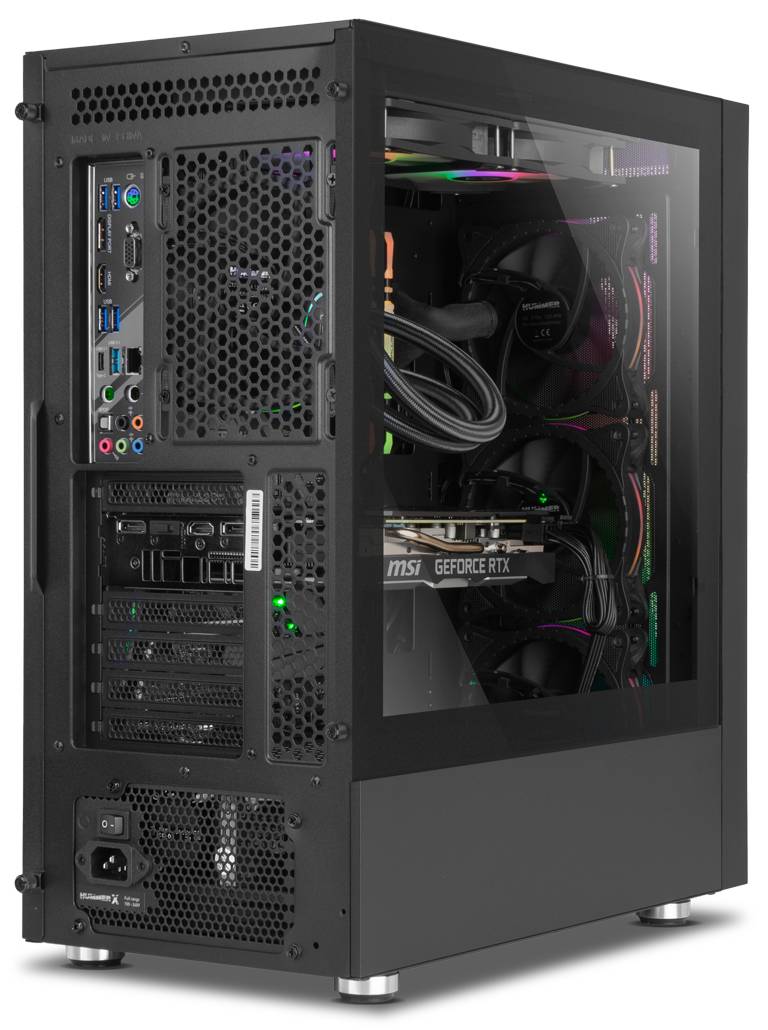 Gabinete Gamer HUMMER BLASTER ARGB 1 FAN REAR/LED FRO/S/FUE NOX (ot)