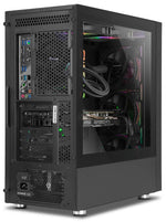 Gabinete Gamer HUMMER BLASTER ARGB 1 FAN REAR/LED FRO/S/FUE NOX (ot) - Foto 5
