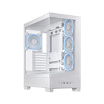 Gabinete ASUS A31 Plus ATX Blanco con 4 Ventiladores ARGB de 120 mm (op) - Foto 3