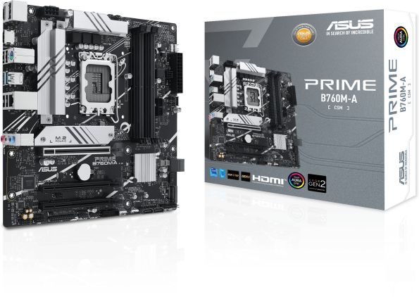 PLACA MADRE ASUS PRIME B760M A CSM