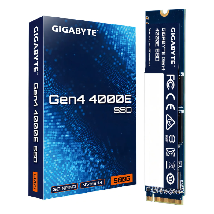 SSD NVMe Gigabyte G440E 500 GB M.2 PCle 4.0 Alta Velocidad (op)