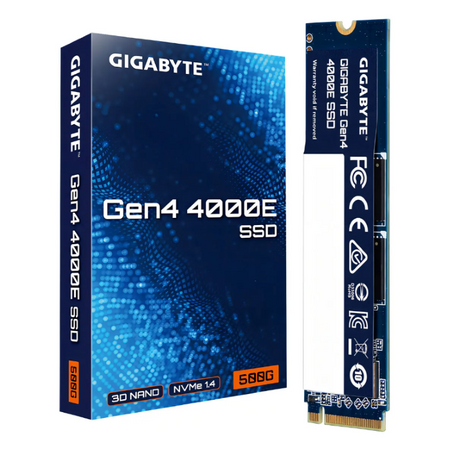 SSD NVMe Gigabyte G440E 500 GB M.2 PCle 4.0 Alta Velocidad (op)