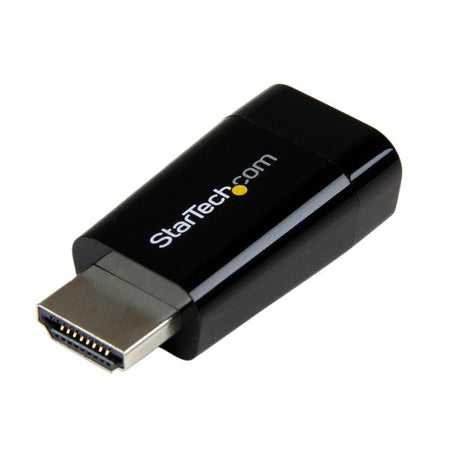 Compact HDMI to VGA Adapter Converter Power Free HDMI Laptop to VGA Projector Converter Box - Portable HDMI to VGA Adapter - HDMI Laptop to VGA Monitor 1920x1200/1080p