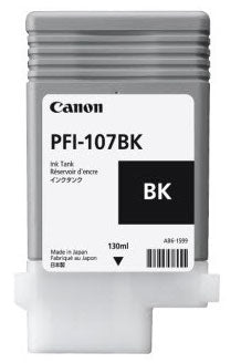 PFI-107BK CARTRIDGE CANON NEGRO 130ML