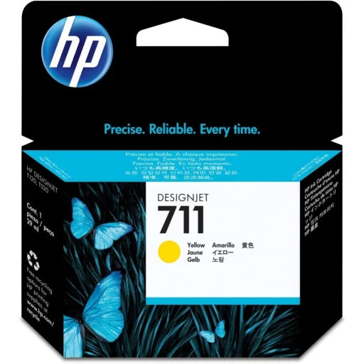 CARTRIDGE HP 711 YELLOW 29ML