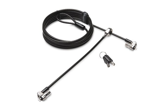 Kensington Candado doble con llave MicroSaver® 2.0 para ordenadores portátiles