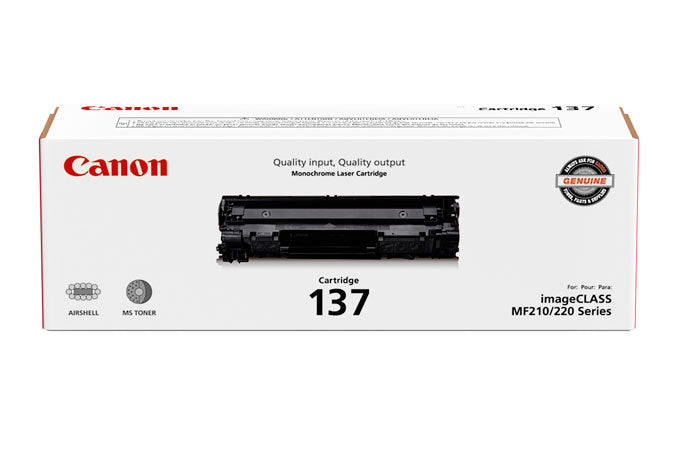 TONER CANON 137 RENDIMIENTO 2400 PAGINAS