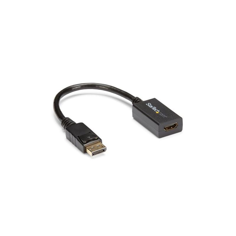 Adaptador Conversor DisplayPort a HDMI - DP to HDMI Black