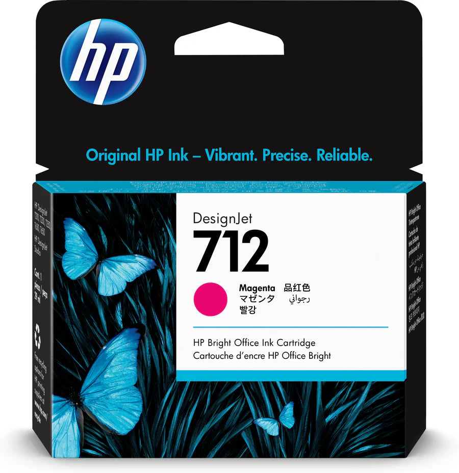 CARTRIDGE HP 712 MAGENTA 29ML