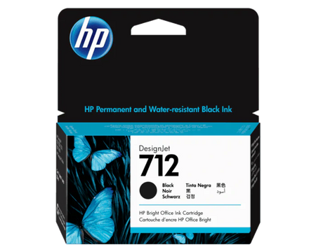 CARTRIDGE HP 712 NEGRO 38ML