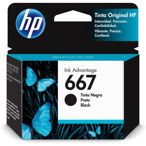 CARTRIDGE HP 667 NEGRO