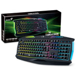 TECLADO GENIUS USB SCORPION GAMING K220 ILUMINACION 7 COLOR (ca) - Foto 1