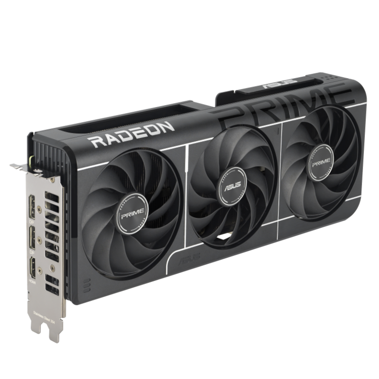 Tarjeta de Video - ASUS PRIME-RX9060XT-O8G - 8 GB GDDR6 (128 bits) - PCI-E 5.0 - DisplayPort/HDMI (OP)