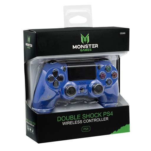 JOYSTICK PS4 BLUETOOTH MONSTER GAMES BLUE (F)