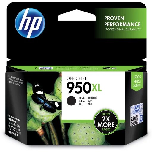 CARTRIDGE HP 950XL NEGRO 2300 PÁGINAS