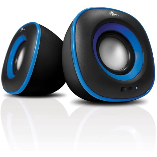 Xtech MM speakers 2.0 Spekter 3.5mm-USB power 6W XTS-115BL (ITCMX)