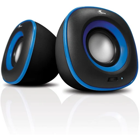 Xtech MM speakers 2.0 Spekter 3.5mm-USB power 6W XTS-115BL (ITCMX)