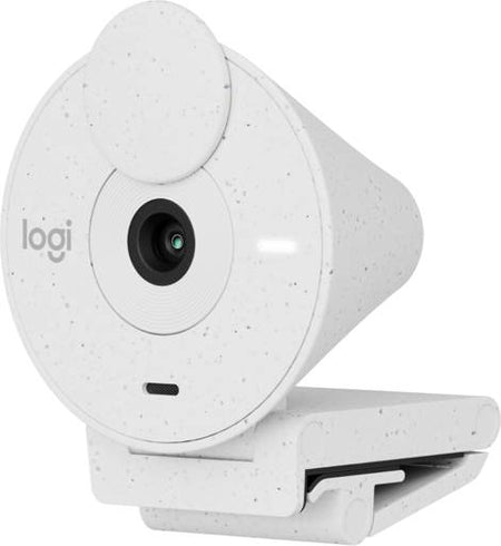 Cámara Web Logitech Brio 300, Full HD 1080p/30FPS, Micrófono Integrado, USB-C, Blanco (ex)