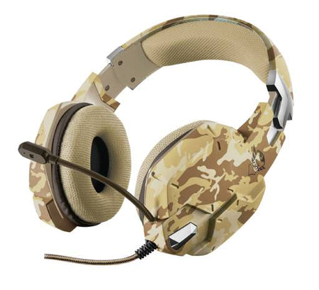 Audifono Gamer Trust GXT 322D Carus, Desert Camo