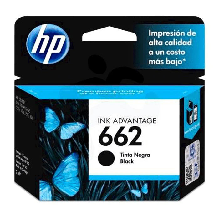 CARTRIDGE HP 662 NEGRO