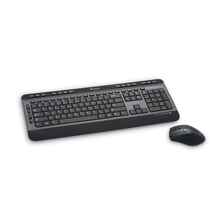 KIT TECLADO MOUSE VERBATIM INALAMBICOS DONGLE USB INGLES NEGRO