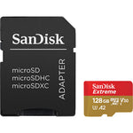 Tarjeta de Memoria SanDisk Extreme microSDXC 128GB UHS-I | A2 | V30 | Incluye Adaptador SD | SDSQXAA-128G-GN6MA (ca) - Foto 2