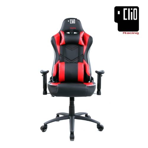 Silla Gamer Profesional Clio Racing NIKARI RGB, Negro y Rojo (co)