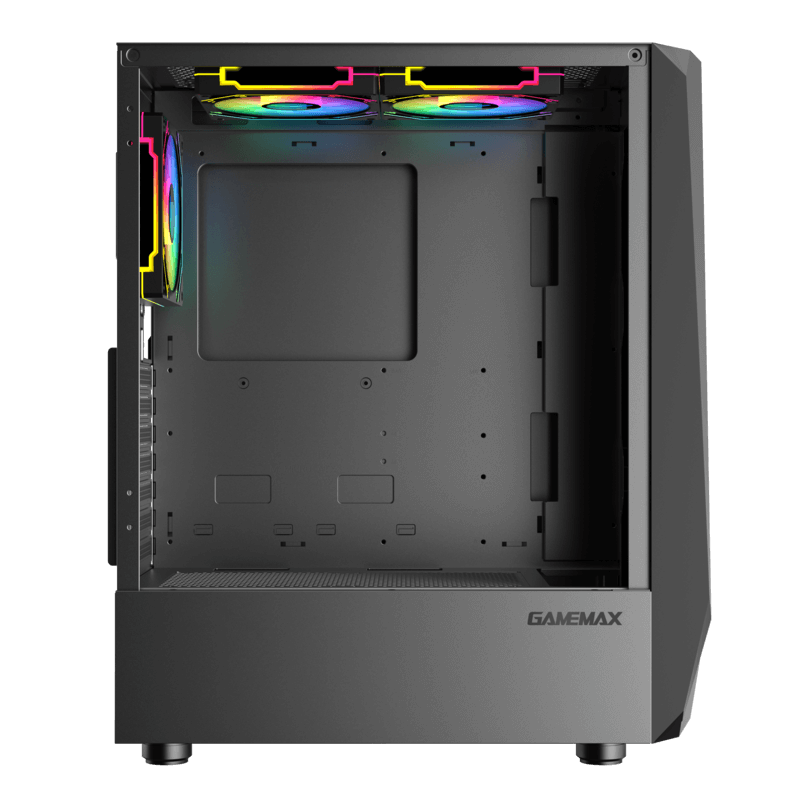 Gabinete Gamer TIME BANDIT/2 FAN TOP RGB 1 FAN REAR/SIN FUENTE GAMEMAX (os)