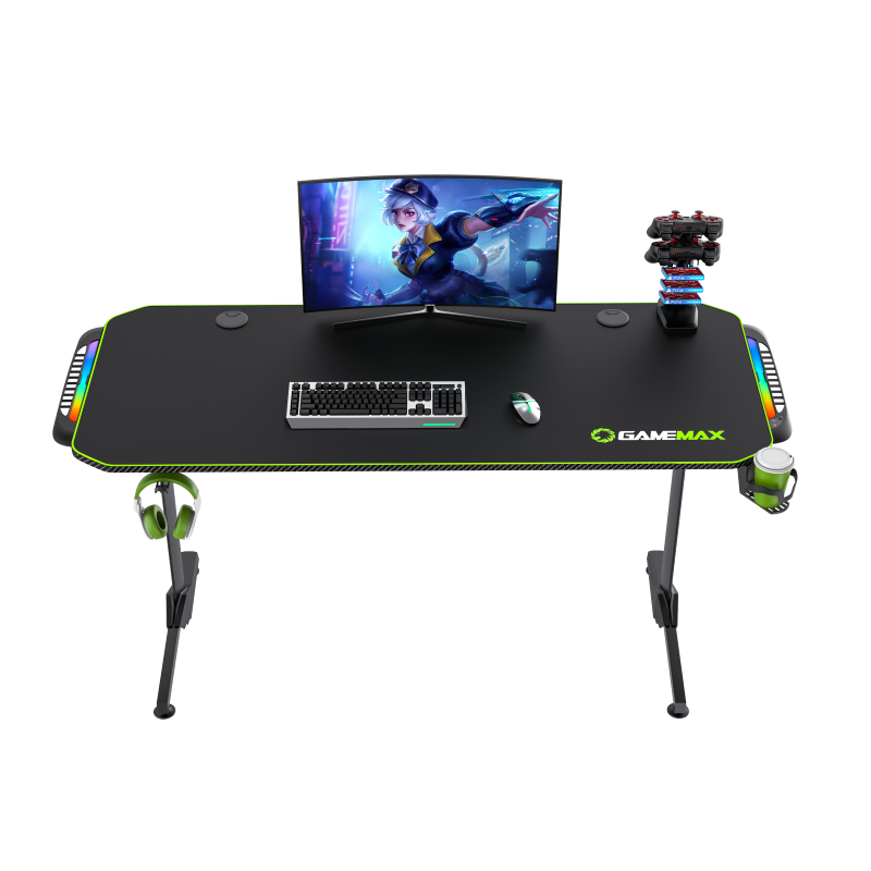 Escritorio Gamer GAMEMAX G140CM D140 CARBON RGB(co)