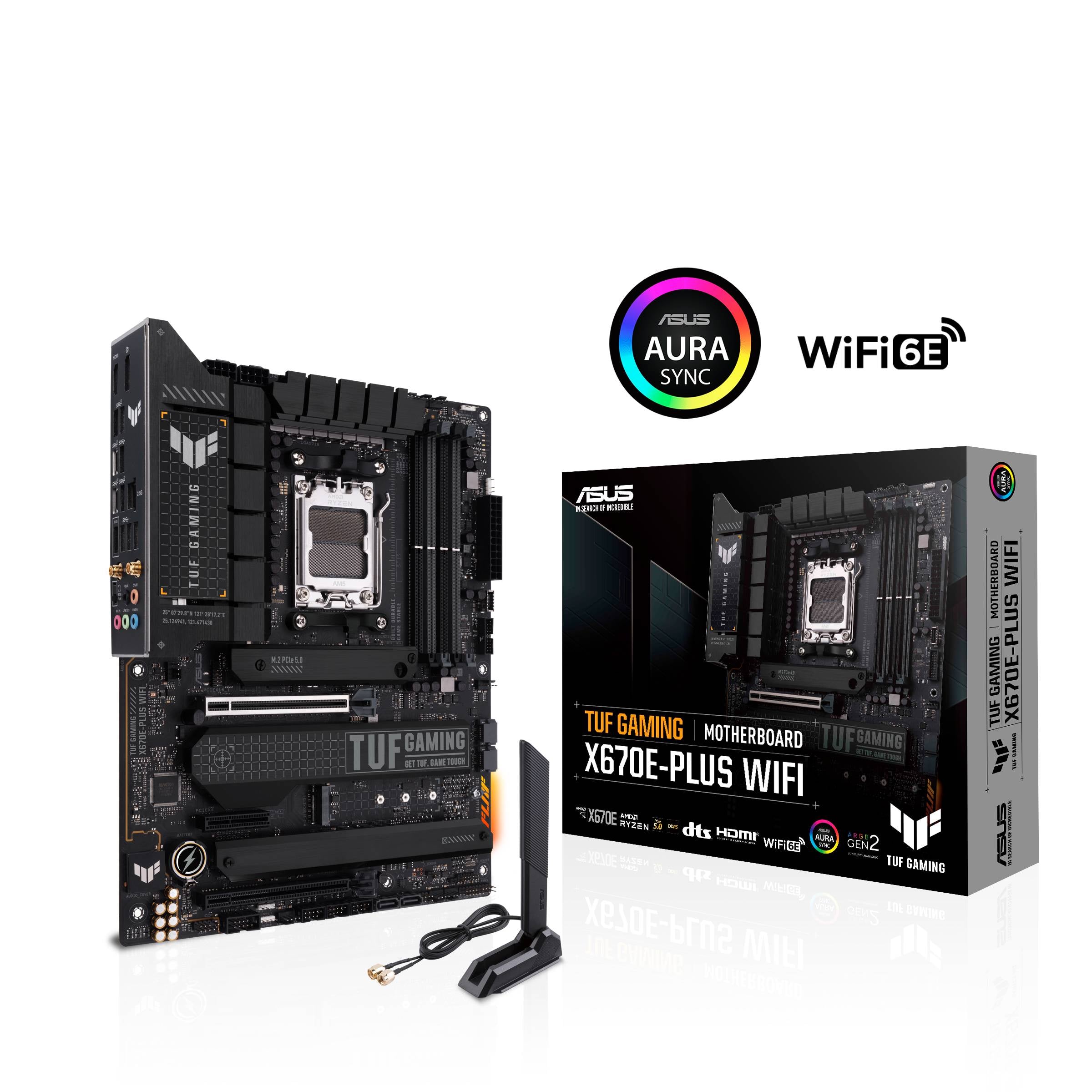 MB S/AM5 FUT GAMING X670E-PLUS WIFI/ATX/HDMI/DP/DDR5 ASUS (OP)