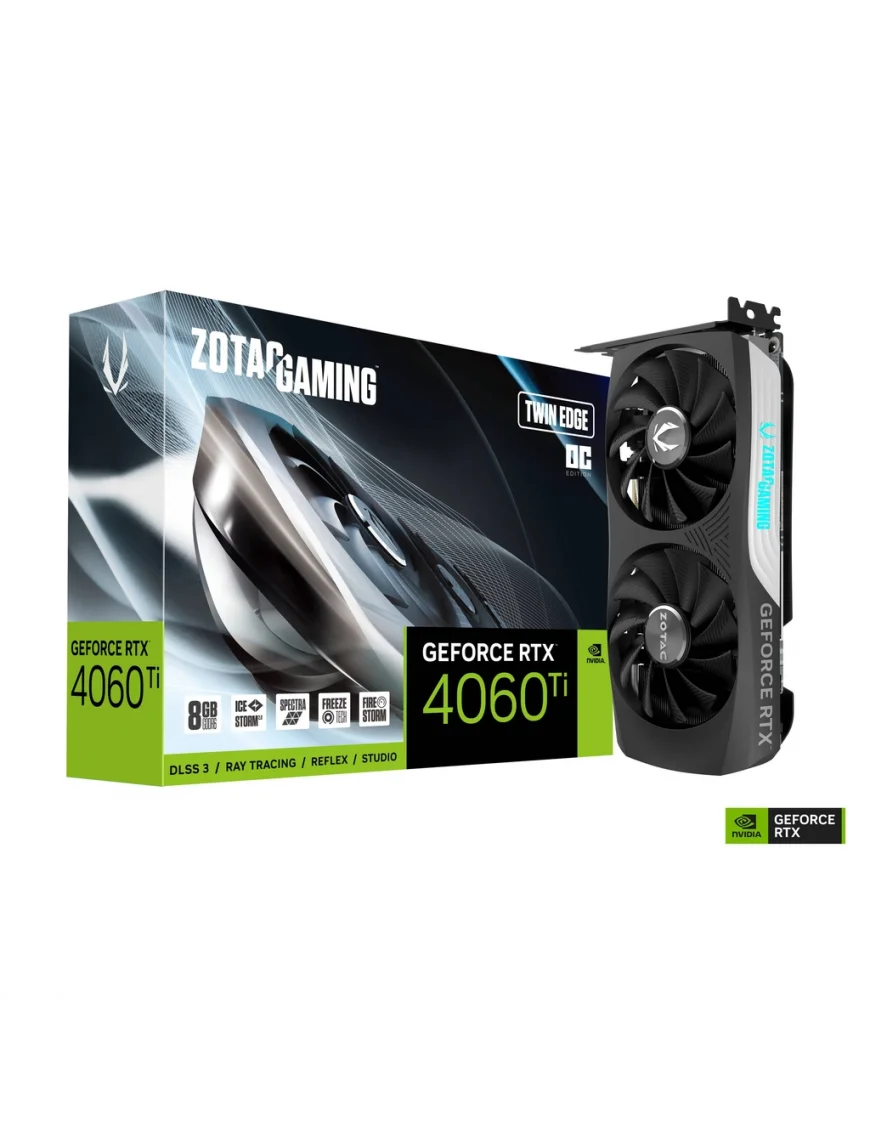 Tarjeta De Video GeForce RTX 4060 Ti 8 GB Twin Edge OC De ZOTAC GAMING