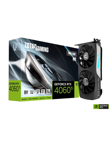 Tarjeta De Video GeForce RTX 4060 Ti 8 GB Twin Edge OC De ZOTAC GAMING