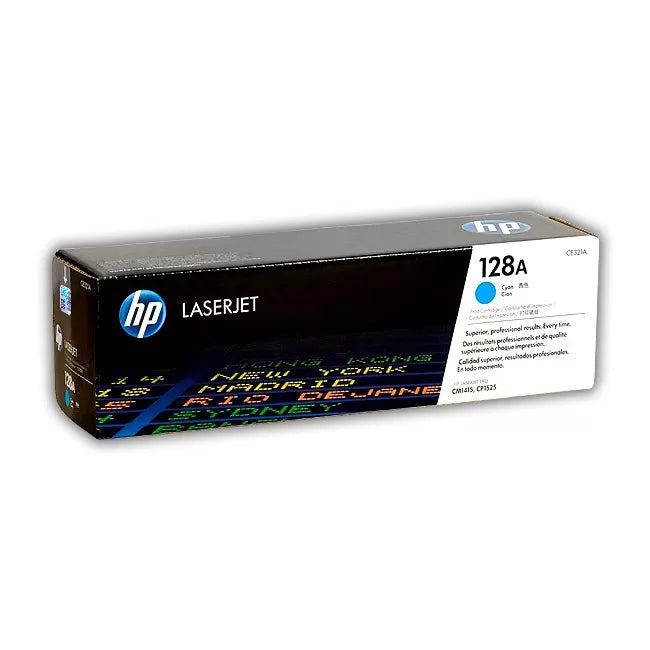 TÓNER HP 128A CE321A CYAN 1300 PAG