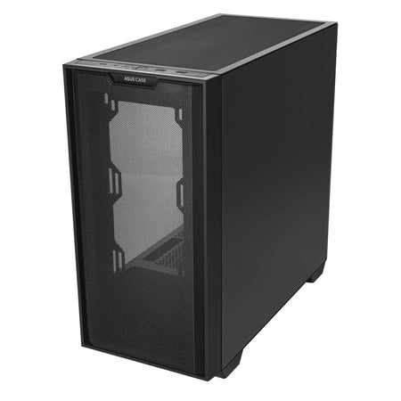 Gabinete Gamer A21 BLK FRONTAL MESH/ LATERAL Vidrio Temprano  Sin Fuente (ot)