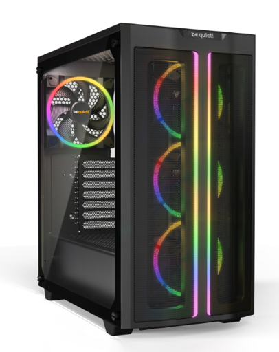 Gabinete Gamer be quiet! Pure Base 500 FX Black con Ventana ARGB (ca)