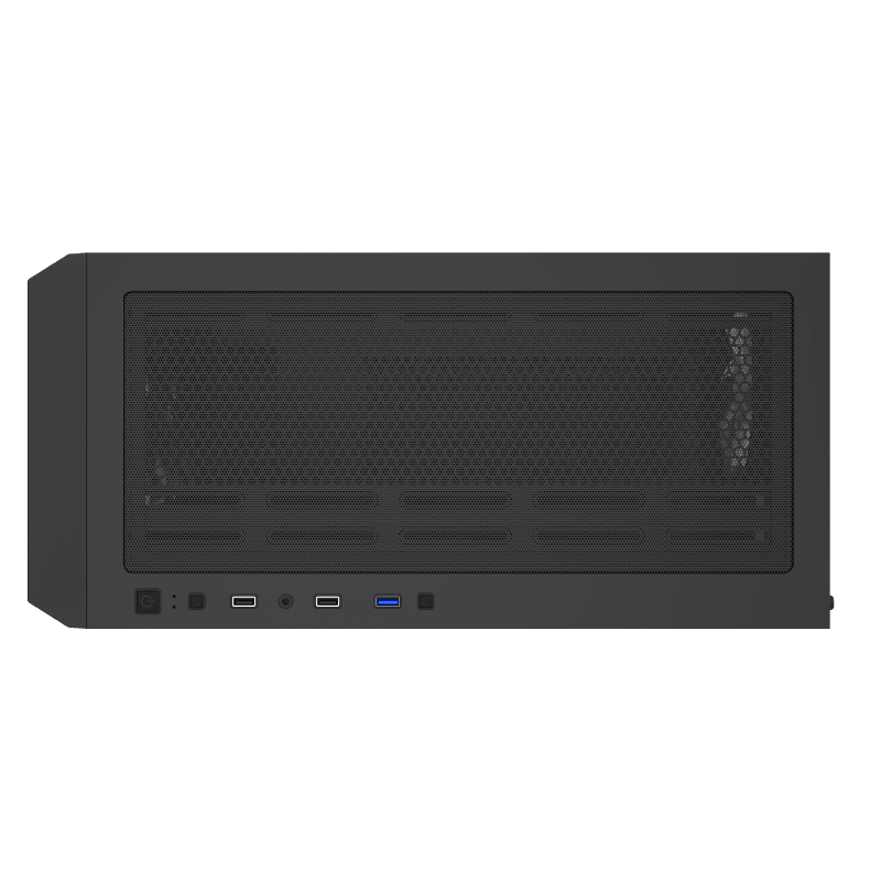 Gabinete Gamer DEFENDER MESH/1 FAN ARGB/ATX/MATX/SIN FUENTE GAMEMAX (os)